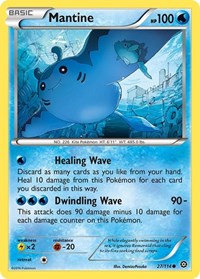 Mantine (27/114) [XY Steam Siege]