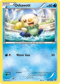 Oshawott (30/114) [XY Steam Siege]