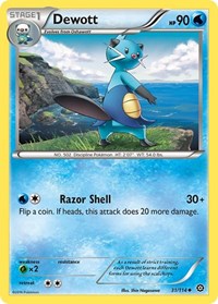 Dewott (31/114) [XY Steam Siege]