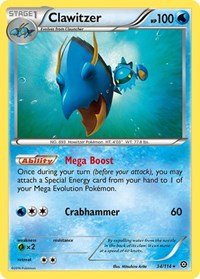 Clawitzer (34/114) [XY Steam Siege]
