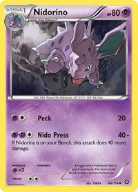 Nidorino (44/114) [XY Steam Siege]