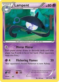 Lampent (49/114) [XY Steam Siege]