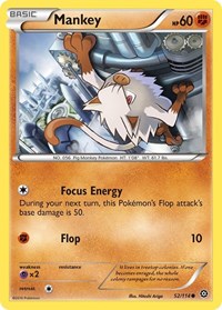 Mankey (52/114) [XY Steam Siege]