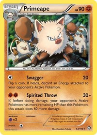 Primeape (53/114) [XY Steam Siege]