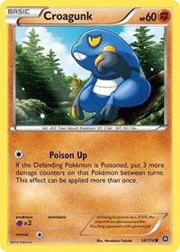Croagunk (58/114) [XY Steam Siege]