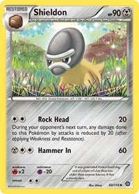 Shieldon (69/114) [XY Steam Siege]