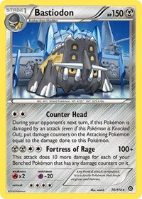 Bastiodon (70/114) [XY Steam Siege]