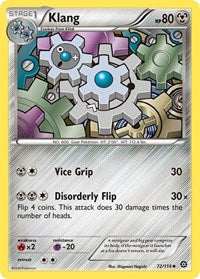 Klang (72/114) [XY Steam Siege]