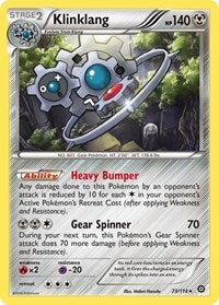 Klinklang (73/114) [XY Steam Siege]