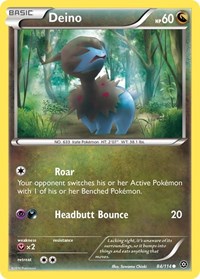 Deino (84/114) [XY Steam Siege]