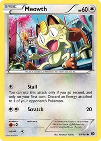 Meowth (88/114) [XY Steam Siege]