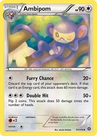 Ambipom (91/114) [XY Steam Siege]