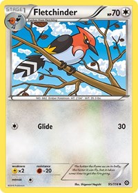 Fletchinder (95/114) [XY Steam Siege]