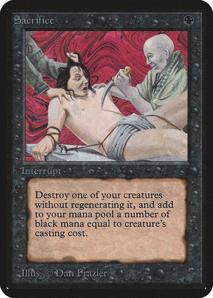 Sacrifice (124) [Limited Edition Alpha]