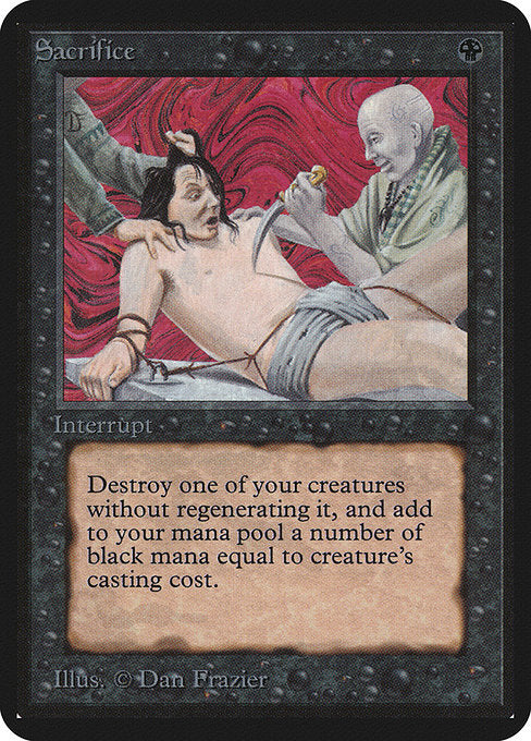 Sacrifice (124) [Limited Edition Alpha]