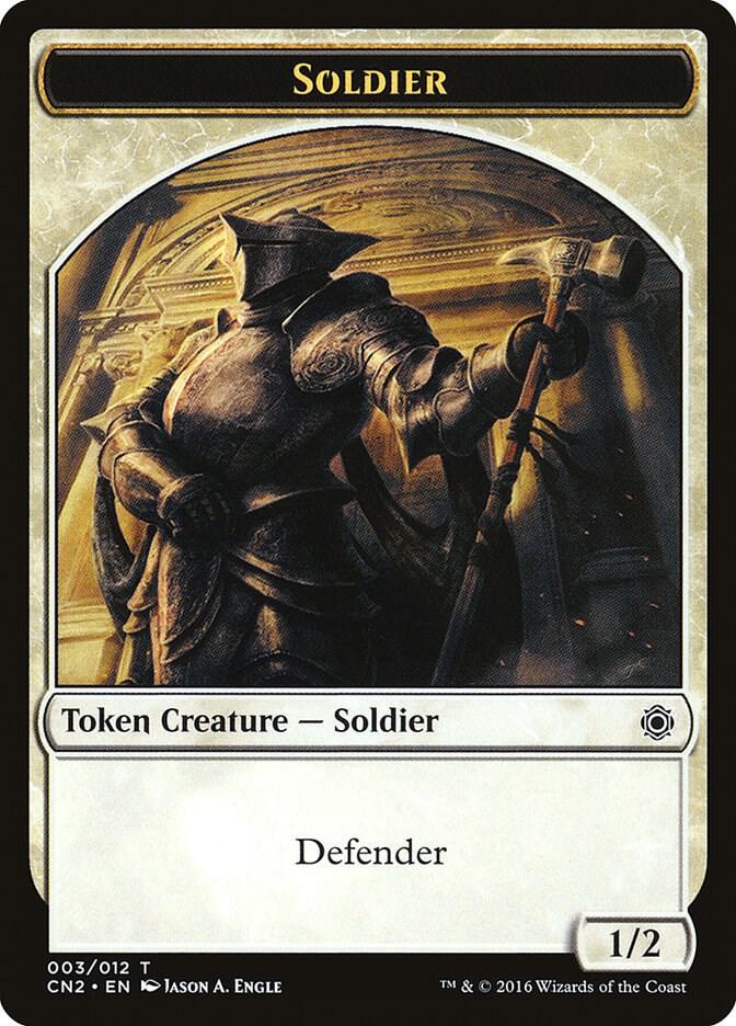 Soldier Token (003) [Conspiracy: Take the Crown]
