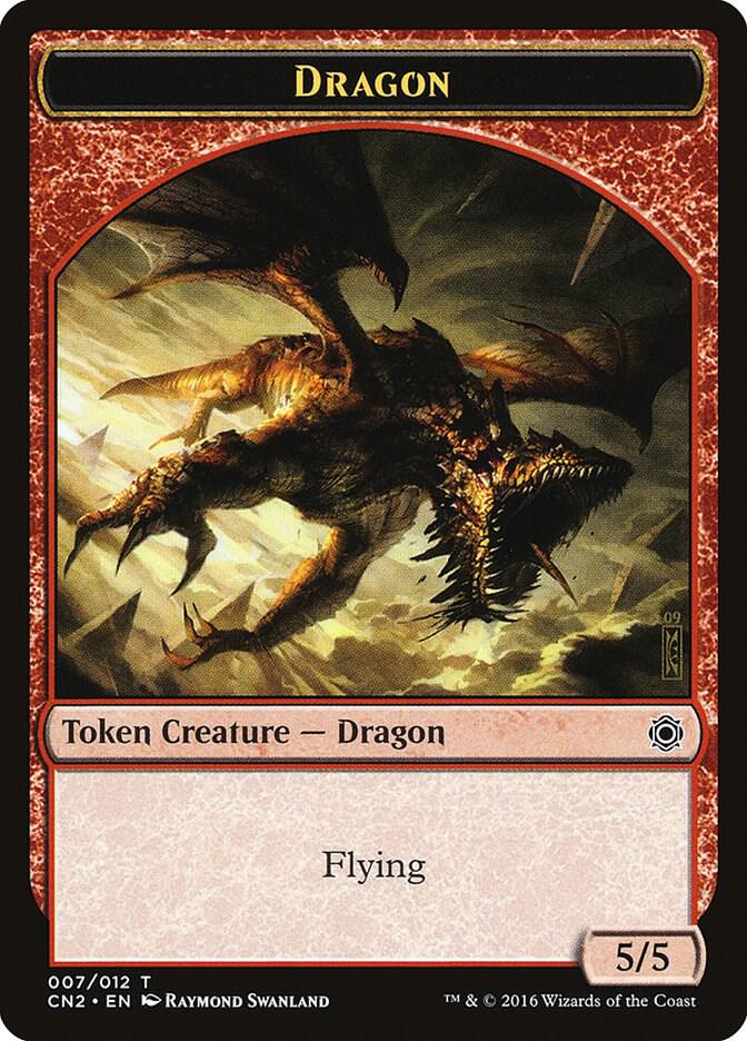 Dragon Token (7) [Conspiracy: Take the Crown]