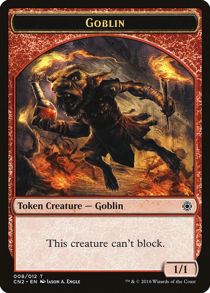 Goblin Token (8) [Conspiracy: Take the Crown]