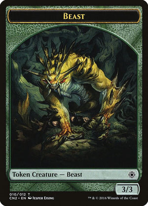 Beast Token (10) [Conspiracy: Take the Crown]