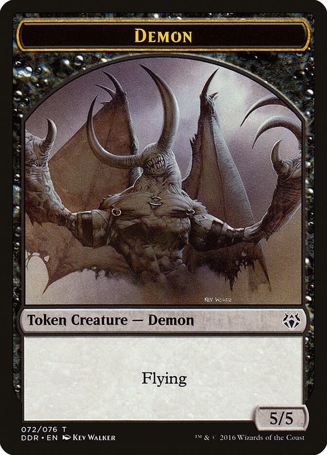 Demon Token (72) [Duel Decks: Nissa vs. Ob Nixilis]