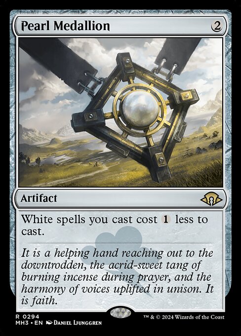 Pearl Medallion (294) [Modern Horizons 3]