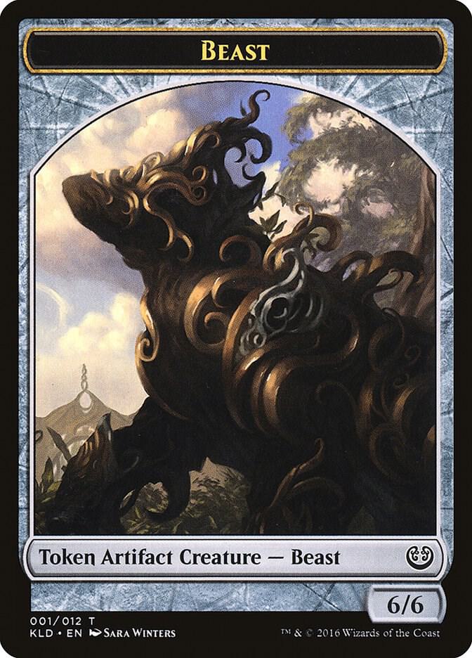 Beast Token (001) [Kaladesh]