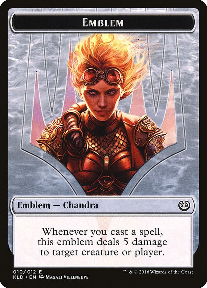 Emblem - Chandra, Torch of Defiance (10) [Kaladesh]
