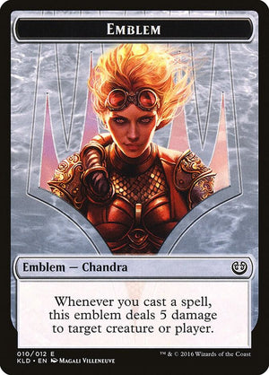 Emblem - Chandra, Torch of Defiance (10) [Kaladesh]