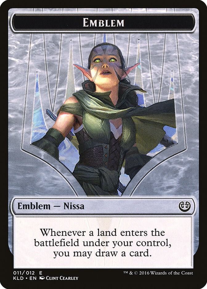 Emblem - Nissa, Vital Force (11) [Kaladesh]