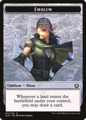 Emblem - Nissa, Vital Force (11) [Kaladesh]