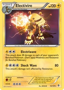 Electivire - 54/149 (BW Boundaries Crossed) (054/149) [Deck Exclusives]