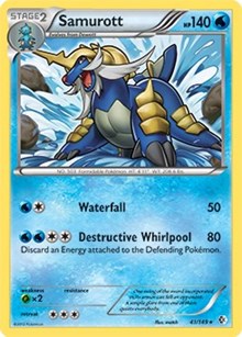 Samurott - 41/149 (BW Boundaries Crossed) (041/149) [Deck Exclusives]
