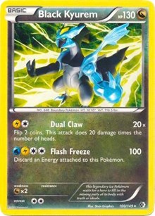 Black Kyurem - 100/149 (BW Boundaries Crossed) (100/149) [Deck Exclusives]