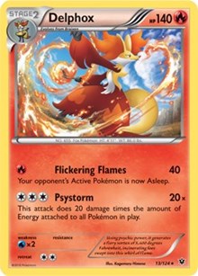 Delphox - 13/124 (XY Fates Collide) (013/124) [Deck Exclusives]