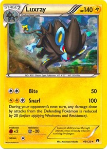 Luxray - 46/122 (Cracked Ice Holo) (046/122) [Deck Exclusives]