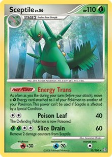 Sceptile - 10/100 (DP Stormfront) (010/100) [Deck Exclusives]