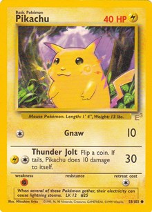 Pikachu - 58/102 (E3 Stamped) (058/102) [Miscellaneous Cards and Products]