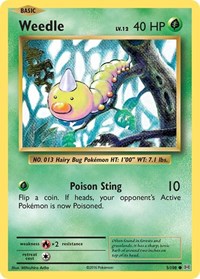 Weedle (5/108) [XY Evolutions]
