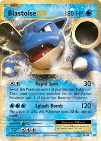 Blastoise EX (21/108) [XY Evolutions]