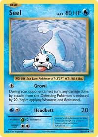 Seel (28/108) [XY Evolutions]