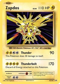 Zapdos (42/108) [XY Evolutions]