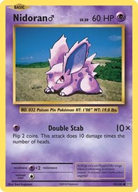 Nidoran M (43/108) [XY Evolutions]
