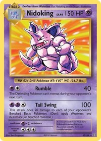 Nidoking (45/108) [XY Evolutions]