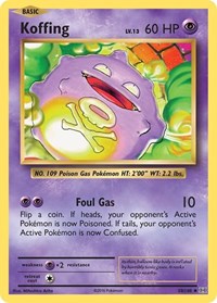 Koffing (50/108) [XY Evolutions]