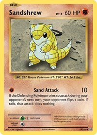 Sandshrew (54/108) [XY Evolutions]