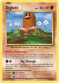 Diglett (55/108) [XY Evolutions]