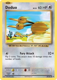 Doduo (69/108) [XY Evolutions]