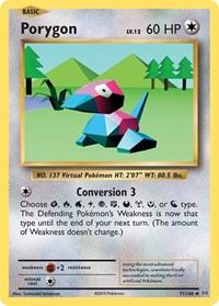 Porygon (71/108) [XY Evolutions]