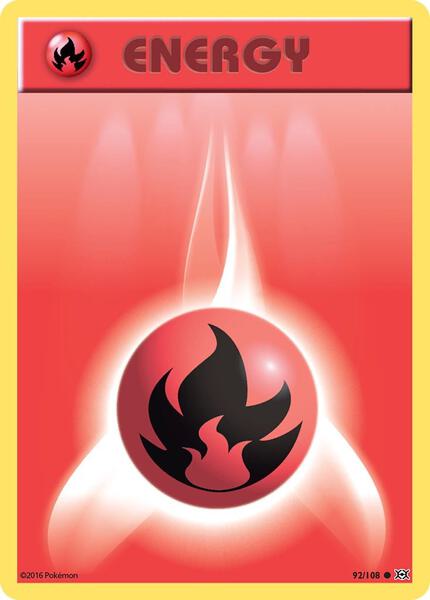 Fire Energy (92/108) [XY Evolutions]