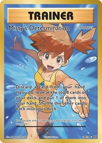 Misty's Determination (Full Art) (108/108) [XY Evolutions]